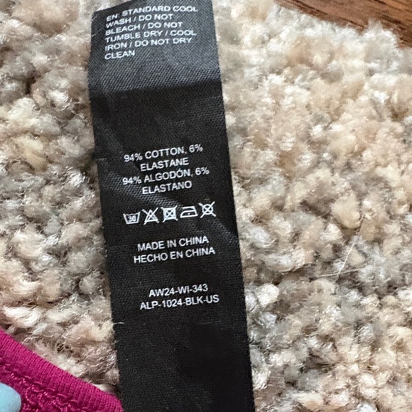 Alphalete Baby Tee - Berry - Picture 6 of 7